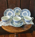 Vintage Myott Melody Fine Ironstone Tea Cup and Saucer Set