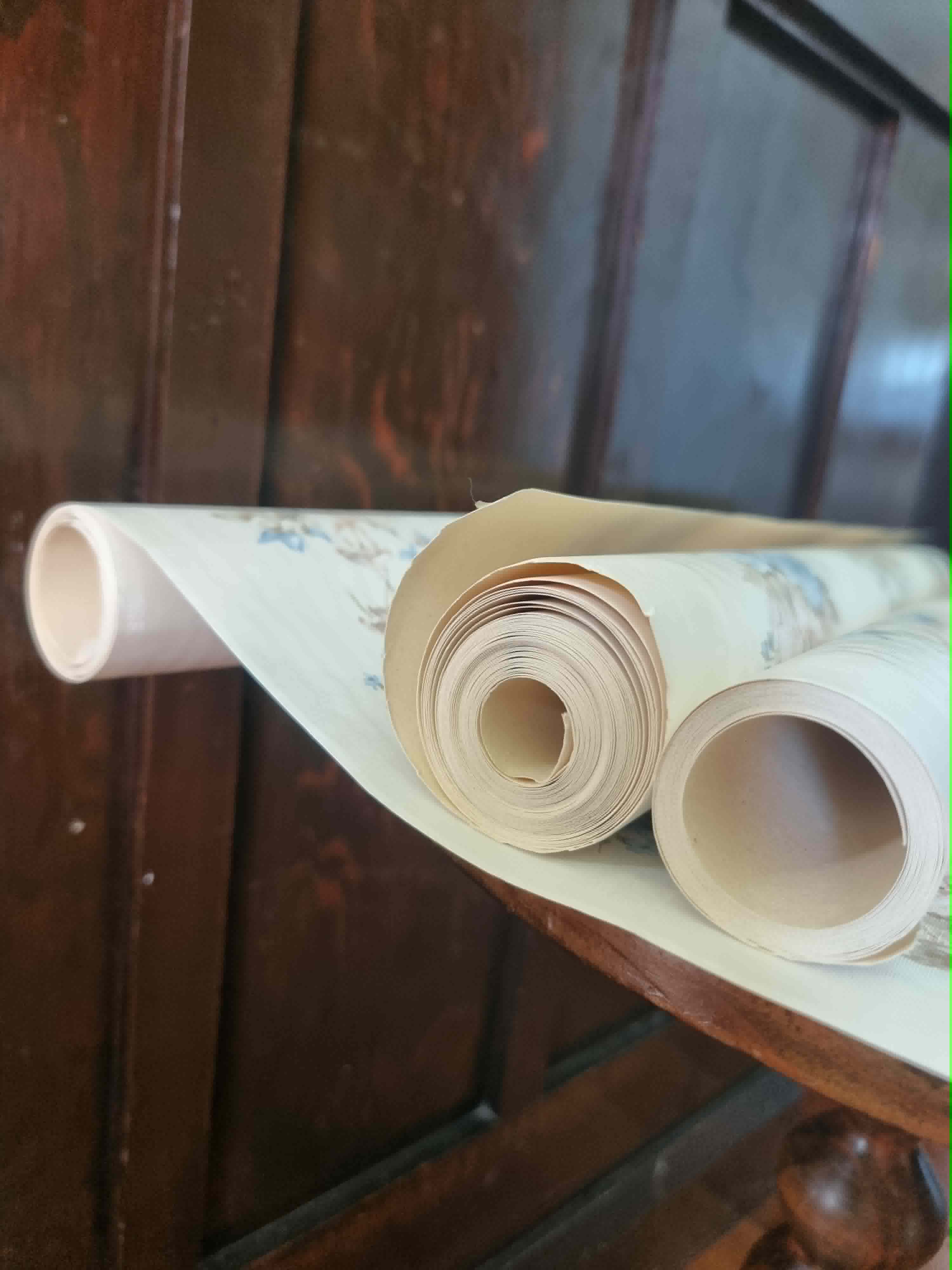 Vintage Floral Wallpaper Rolls
